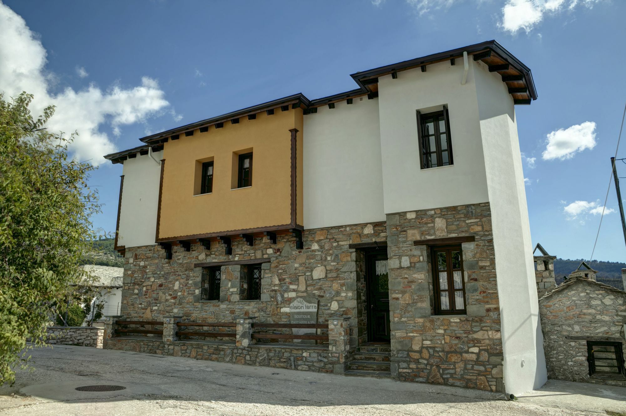 Elaion Terra Boutique Guesthouse Theológos Exterior foto